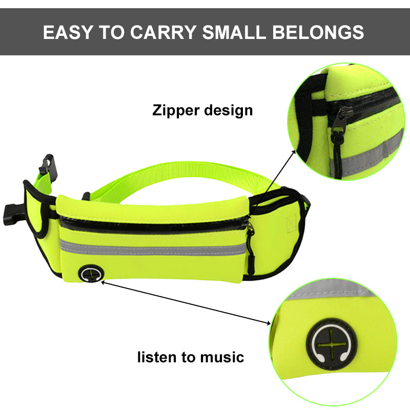 Waterproof Dog Walking Waist Pack with Leash – Hands-Free Convenience!