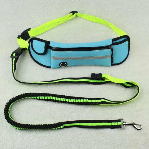 Waterproof Dog Walking Waist Pack with Leash – Hands-Free Convenience!