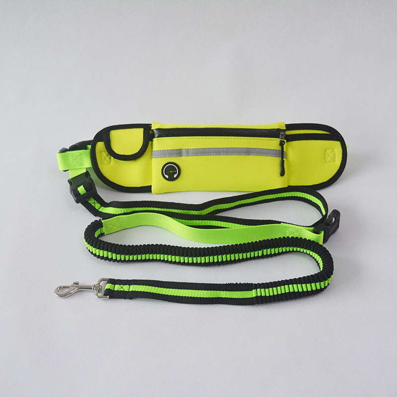 Waterproof Dog Walking Waist Pack with Leash – Hands-Free Convenience!