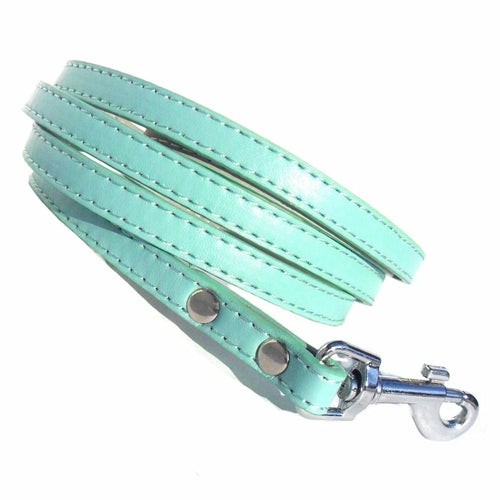 Stylish Imitation Leather Pet Lead – 4ft with Swivel Hook Clasp