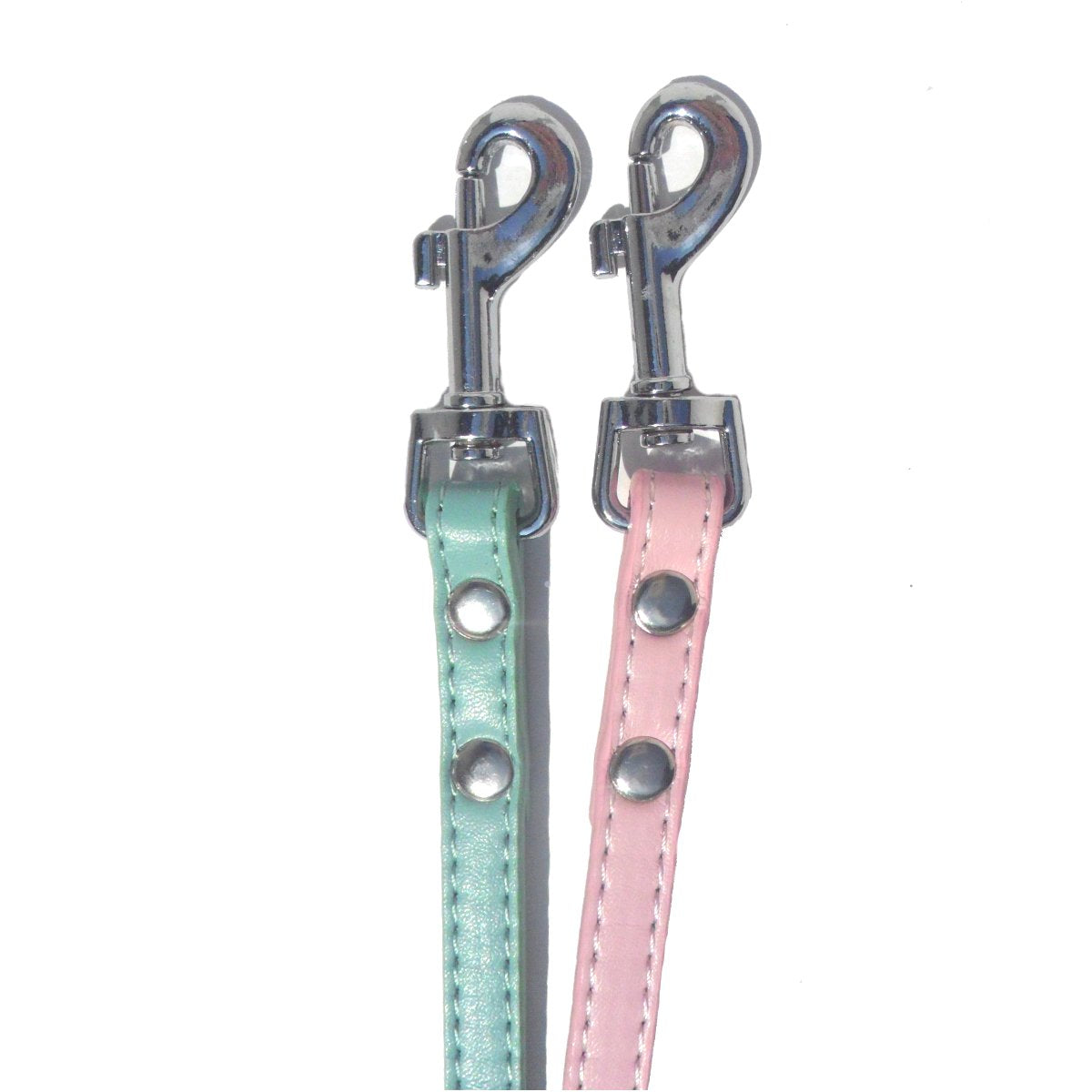 Stylish Imitation Leather Pet Lead – 4ft with Swivel Hook Clasp