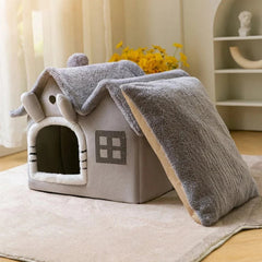 Cozy Plush Pet House – The Perfect Snuggle Spot for Your Pet!