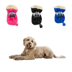 Dogs Anti-Slip Winter Warm Shoes – Keep Your Pup Cozy and Safe