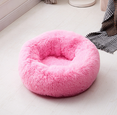 Furry Calming Pet Bed - Soft and Cozy Nest for Your Pet