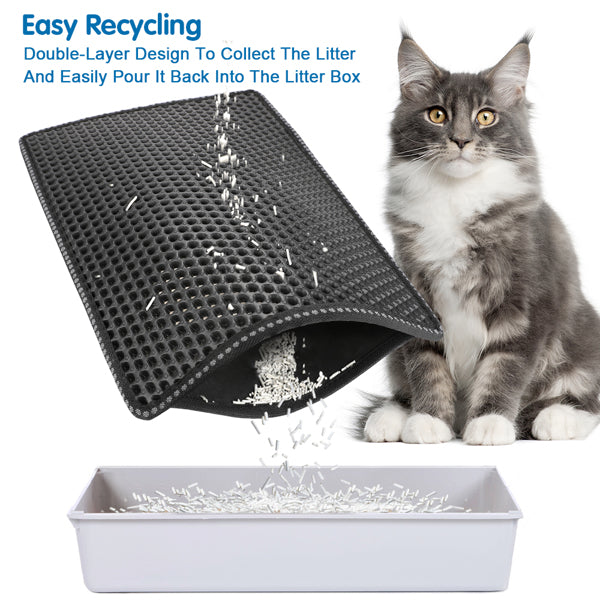 Lots MiLi Cat Litter Trapping Mat - Keep Your Home Clean and Your Cat Happy