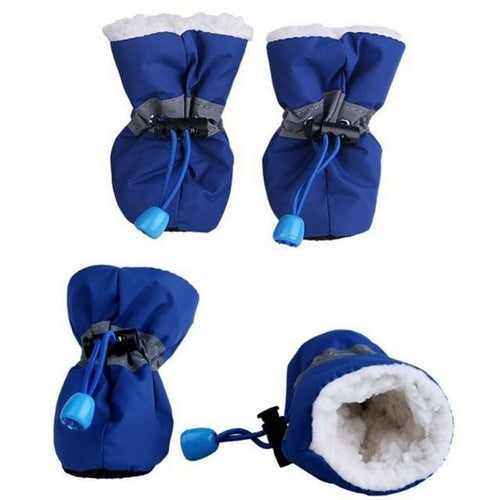 Dogs Anti-Slip Winter Warm Shoes – Keep Your Pup Cozy and Safe