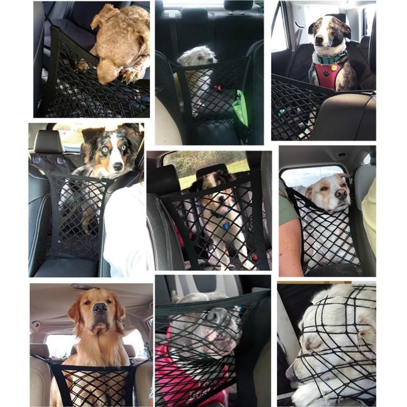 Premium Pet Car Net Barrier – Safe & Organized Travel